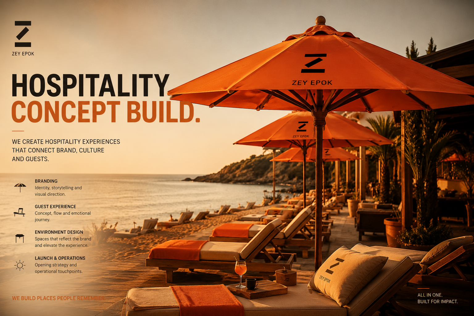 Hospitality concept build